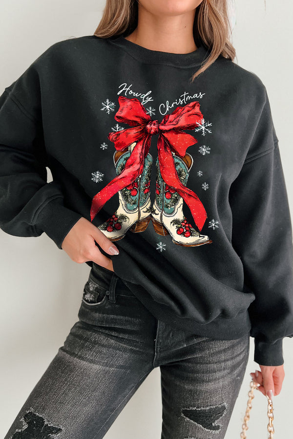 Christmas graphic sweatshirt