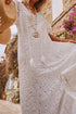White Floral Lace Overlay Tassel Tie Short Sleeve Beach Vacation Loose Maxi Dress