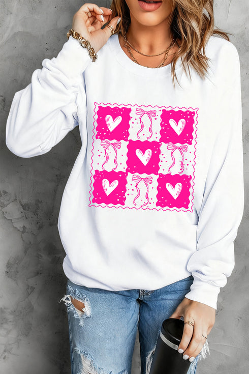 valentines graphic sweatshirt