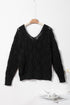 hollow out sweater