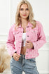 pink-acid-wash-button-flap-pocket-denim-jacket