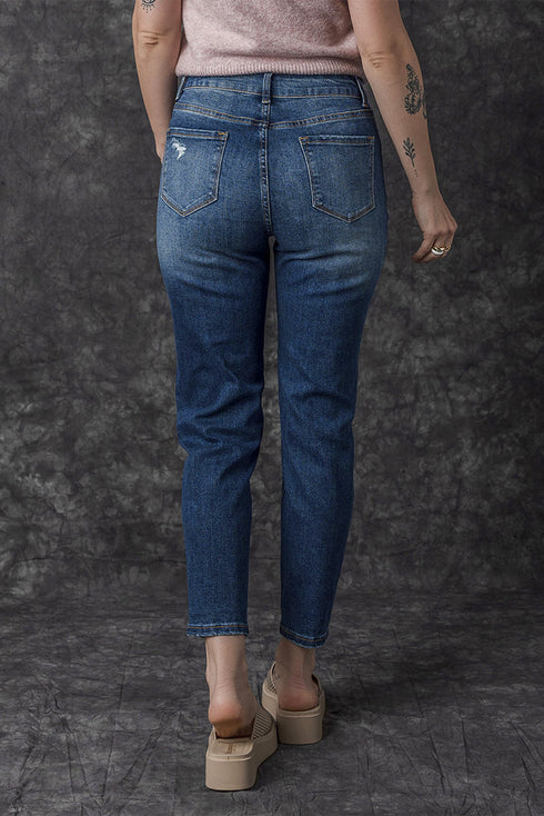 retro-rolled-hem-single-breasted-closure-straight-loose-casual-jeans