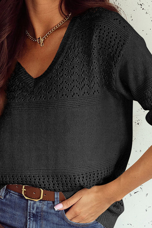 Drop Shoulder Sweater