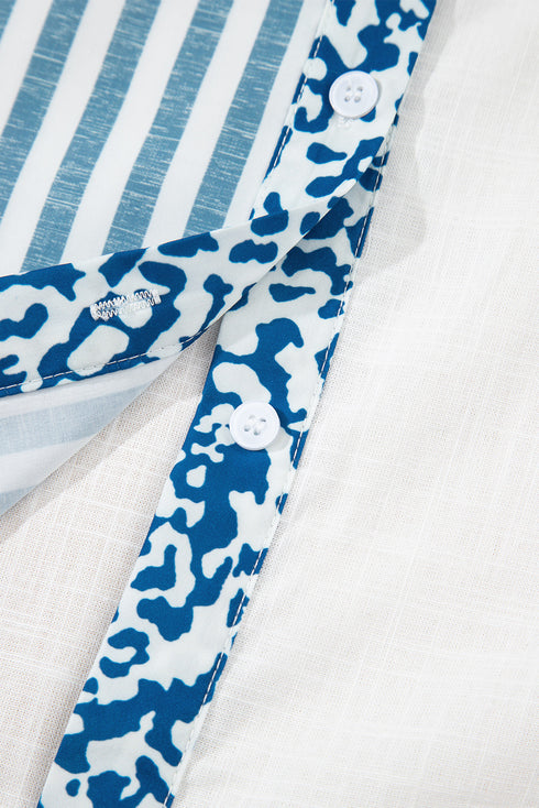 leopard striped shirt