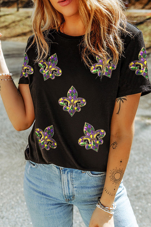mardi gras tee