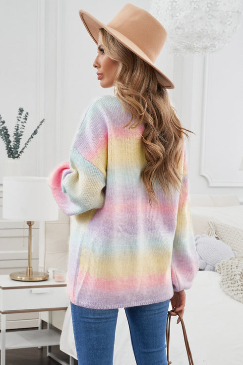 multicolor-ombre-tie-dye-drop-shoulder-cardigan