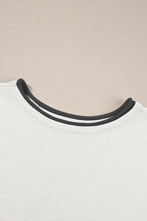 sweater knit 2pcs set