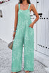 letter-print-casual-knotted-jumpsuit