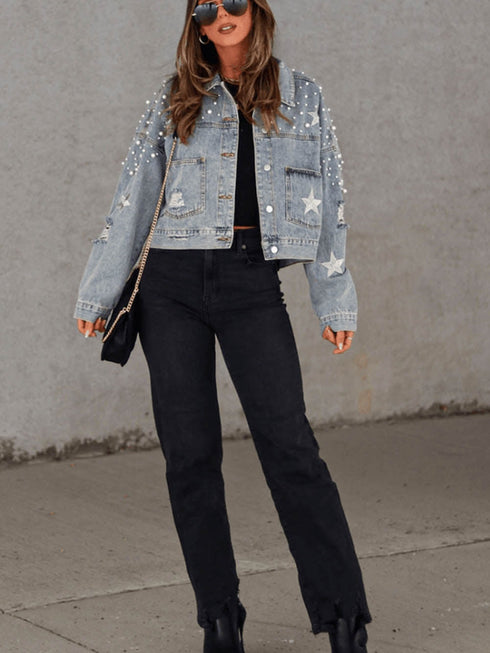 sky-blue-distressed-pearls-star-cropped-denim-jacket