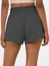 dark-grey-frilly-high-waist-petal-wrap-swim-shorts