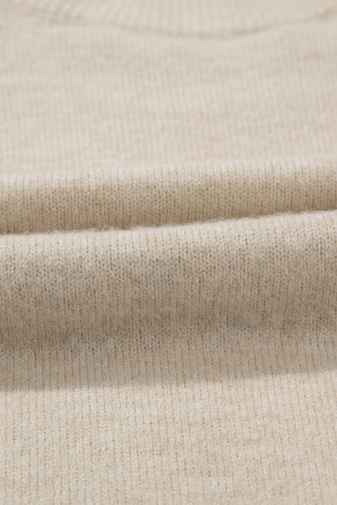 oatmeal-ciao-letter-graphic-crew-neck-sweater