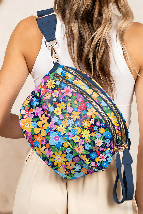 floral crossbody bag