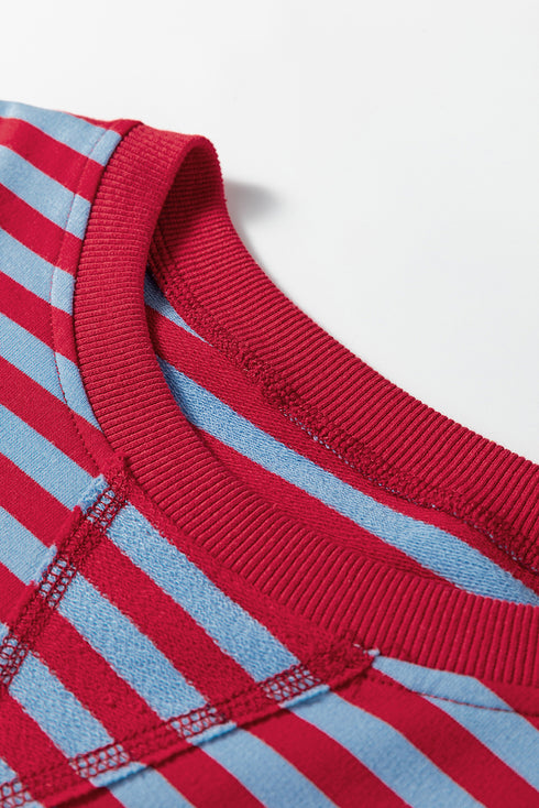 stripe sweatshirt