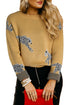 camel-fuzzy-cheetah-accent-round-neck-sweater