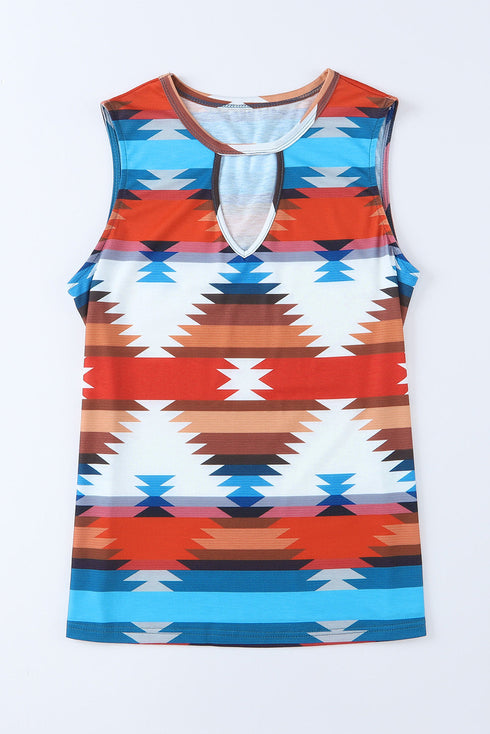 retro-geometric-print-loose-tank-top