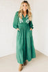 long sleeve maxi dress