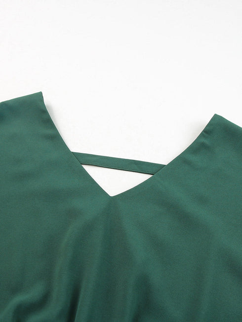 womens-dresses-casual-v-neck-long-sleeve-commuter-dress