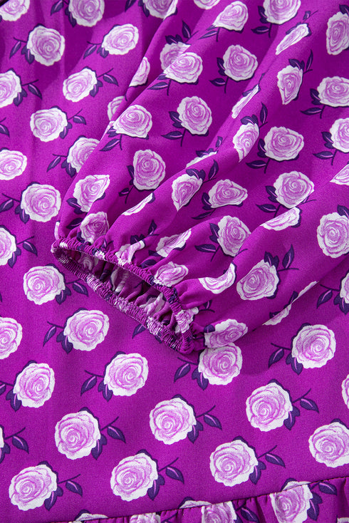 Half Sleeve Maxi Dress