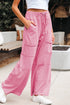 wide leg cargo pants womens