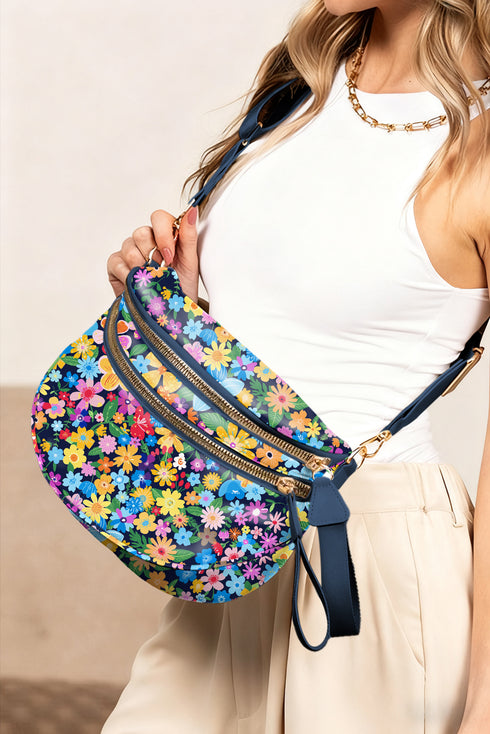 floral crossbody bag