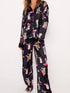 black-western-cowgirl-boots-printed-satin-long-pajama-set
