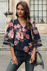 long-sleeve-flower-print-lapel-shirt