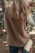 Dark Khaki Sherpa Contrast Trim Patch Pocket Cartridge Toggle Button Vest