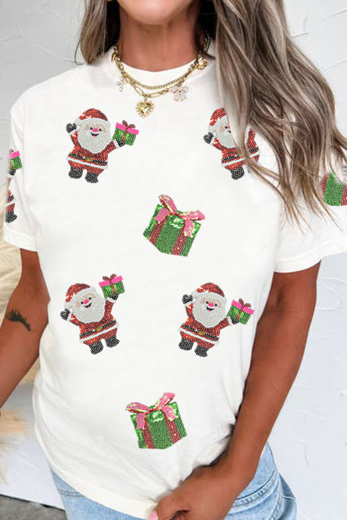 Christmas graphic t shirt