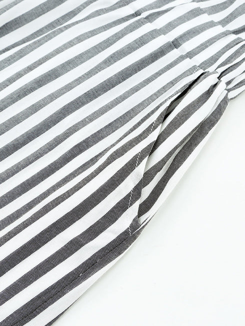 womens-dresses-check-print-buttons-lace-up-shirt-dress