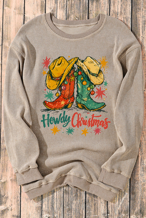 Christmas graphic sweatshirt