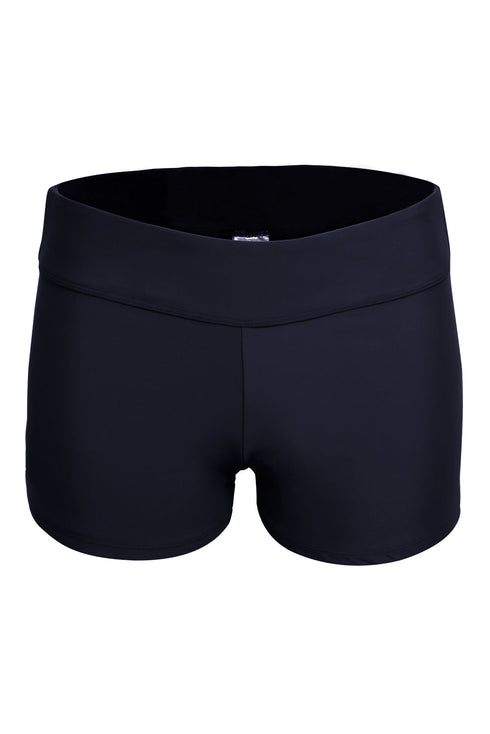 black-wide-waistband-swimsuit-bottom-shorts