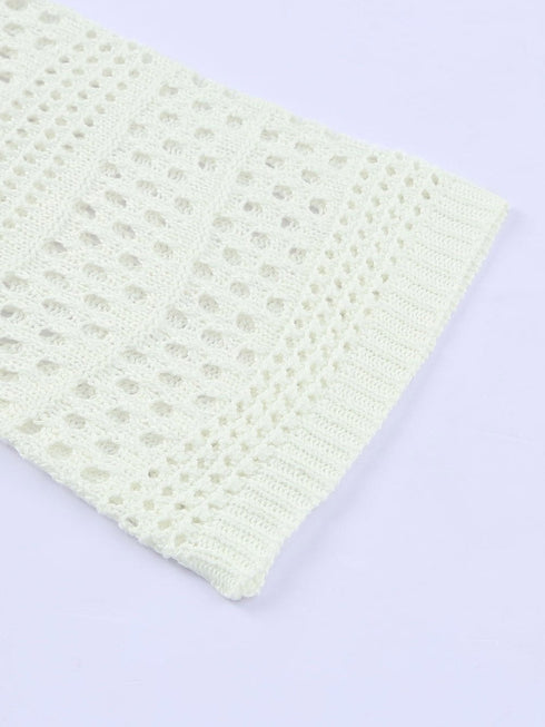 white-hollow-out-crochet-v-neck-pullover-sweater