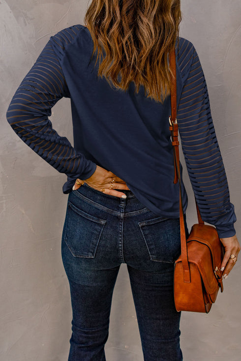 womens-t-shirts-stripe-long-sleeve-large-fashion-simple-v-neck-t-shirt