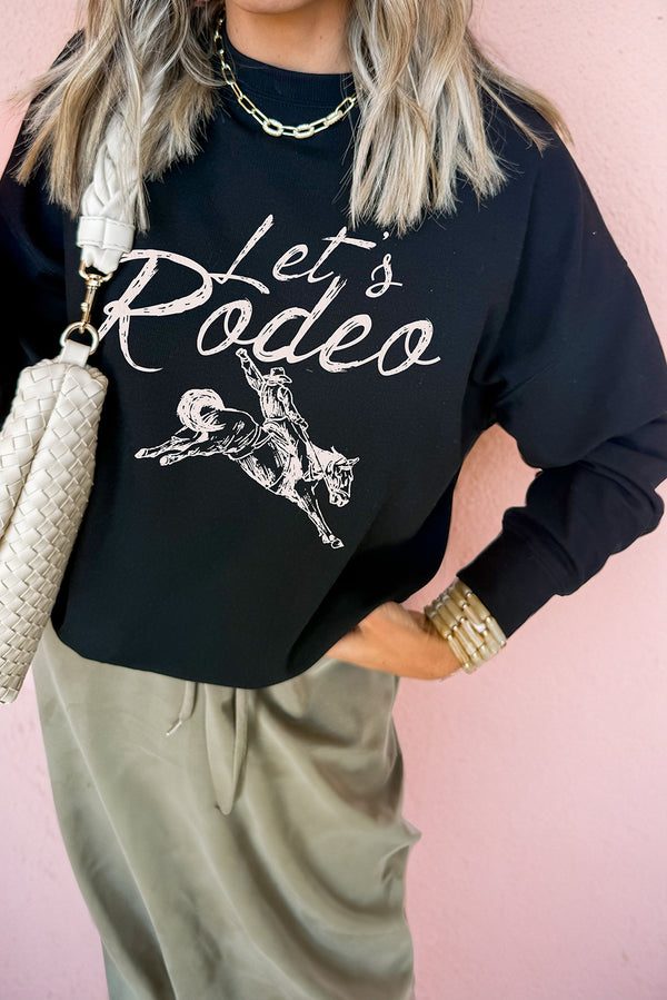 western graphic sweatshirt