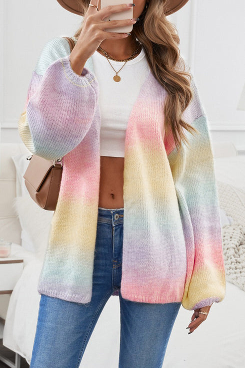 multicolor-ombre-tie-dye-drop-shoulder-cardigan