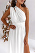elegant-solid-deep-v-neck-split-dress