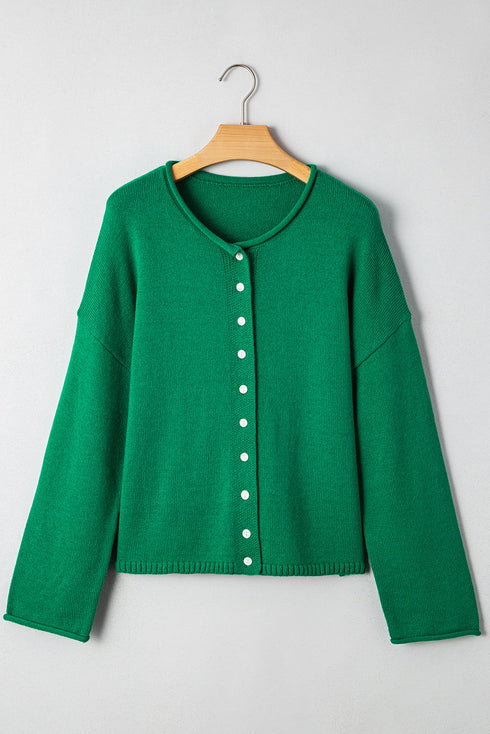 buttoned cardigan