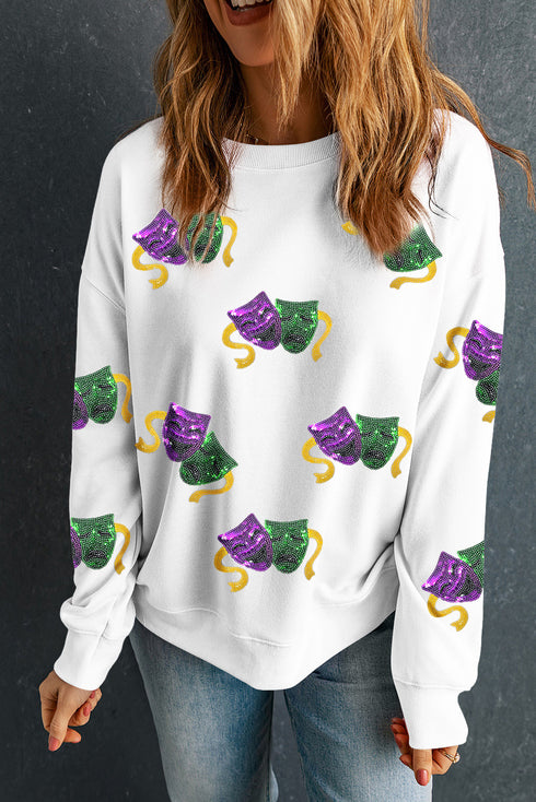 vintage mardi gras sweatshirt
