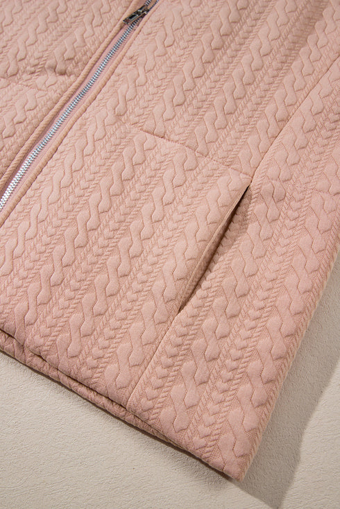 pale-chestnut-cable-textured-zip-up-vest-jacket