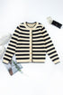striped cardigan womens