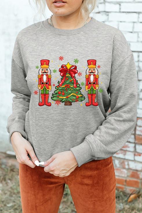Christmas graphic sweatshirt