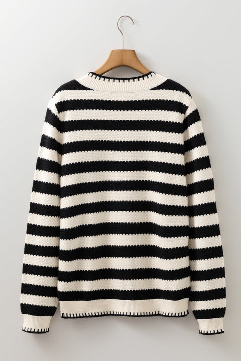 striped cardigan womens