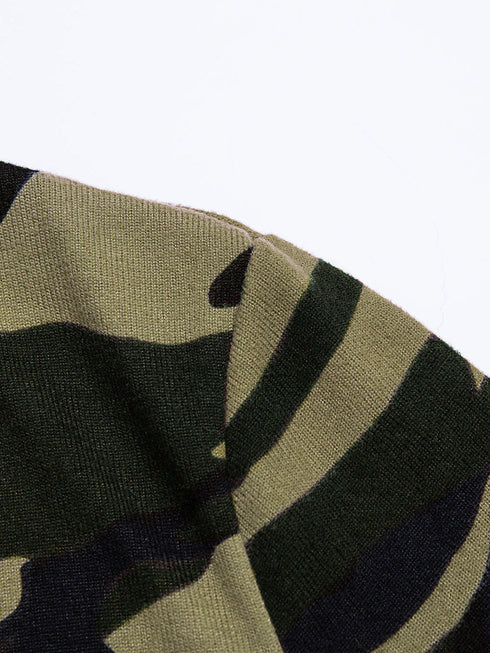 green-camo-print-long-cardigan