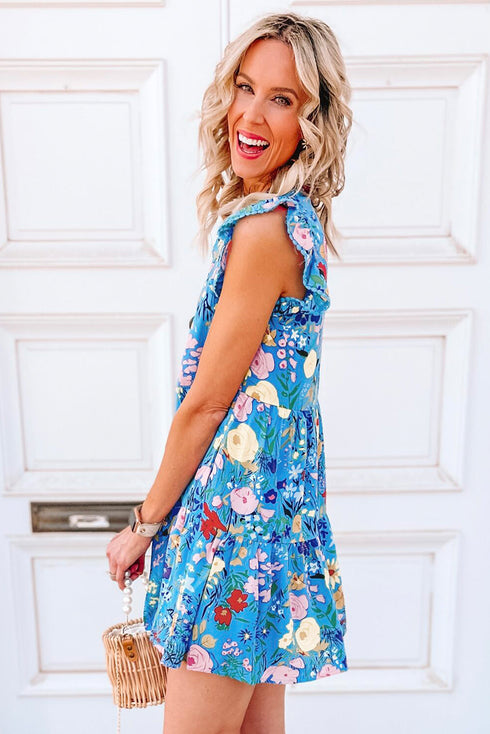 fashion-v-neck-floral-print-sling-dress