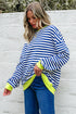 striped sweatshirt