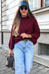 Burgundy top