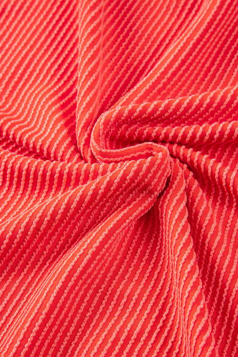 ribbed-textured-knit-loose-fit-tee-and-shorts-set