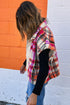 plaid jacket vest