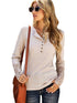 beige-crochet-lace-hem-sleeve-button-top
