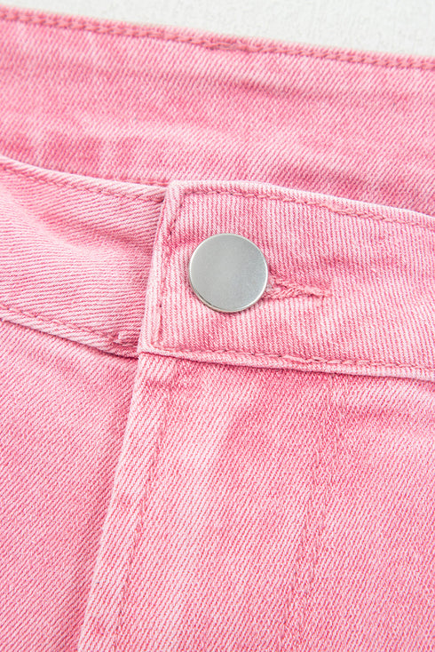 womens wide leg cropped jeans